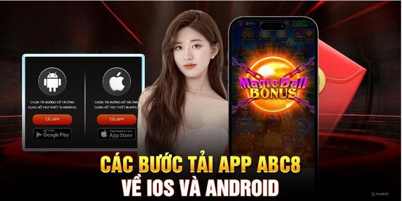 Hướng dẫn các bước tải app từ nhà cái ABC8